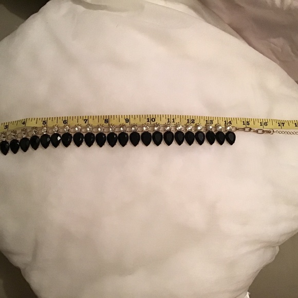 INC International Concepts Black and Gold Necklace - Picture 3 of 5